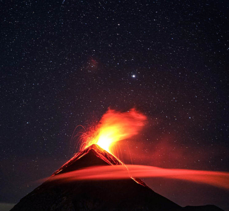 【噴火を止めていた神様?】